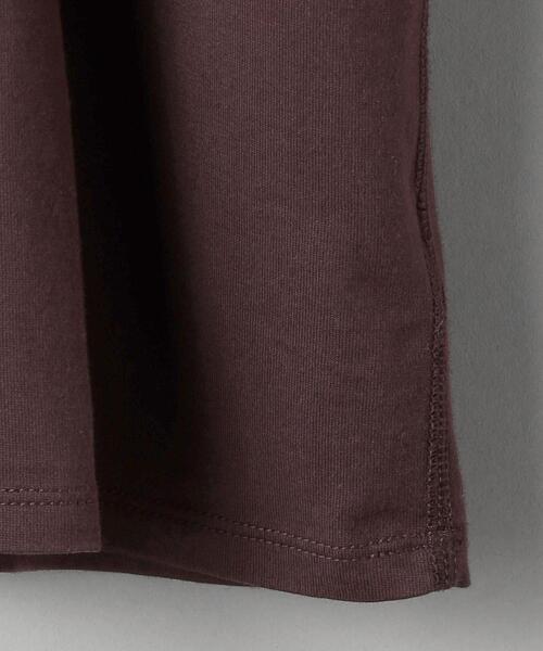 BEAUTY&YOUTH UNITED ARROWS（ビューティーアンドユースユナイテッドアローズ）の「フロッキーロゴプリント ロングスリーブ Tシャツ（Tシャツ/カットソー・レディース・ダークブラウン・FREE）」の12枚目の写真