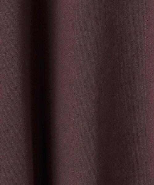 BEAUTY&YOUTH UNITED ARROWS（ビューティーアンドユースユナイテッドアローズ）の「フロッキーロゴプリント ロングスリーブ Tシャツ（Tシャツ/カットソー・レディース・ダークブラウン・FREE）」の10枚目の写真