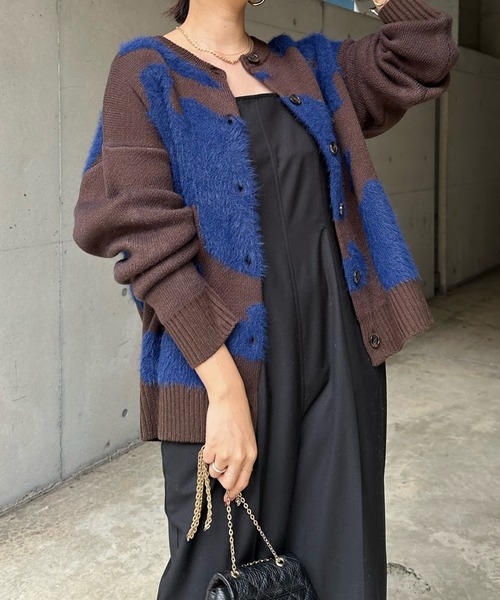 DouDou（ドゥドゥ）の「【WEB限定】アトラスニットカーディガン（カーディガン/ボレロ・レディース・ライトグレー/ブラウン/グリーン・FREE）」の20枚目の写真