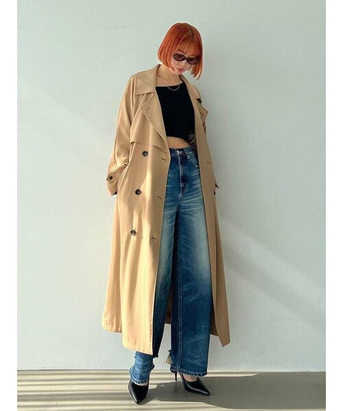 EMODA(エモダ)の「ムードヴィンテージルーズジーンズ(デニムパンツ・レディース・ブラック/ブルー・SMALL/MEDIUM)」の19枚目の写真