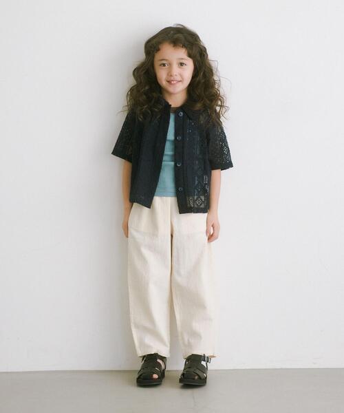 green label relaxing（グリーンレーベルリラクシング）の「◆GLR モノトーン/ グルカ サンダル 17cm-23cm（サンダル・キッズ・オフホワイト/ブラック・21cm/20cm/17cm/23cm/19cm/22cm/18cm）」の14枚目の写真