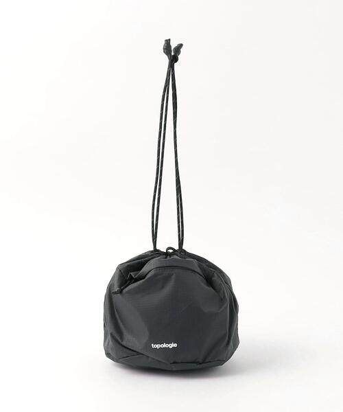green label relaxing(グリーンレーベルリラクシング)の「<Topologie>リバーシブルバケット 巾着バッグ(ショルダーバッグ・メンズ・ダークグレー/オリーブ/ブラック・FREE)」の18枚目の写真