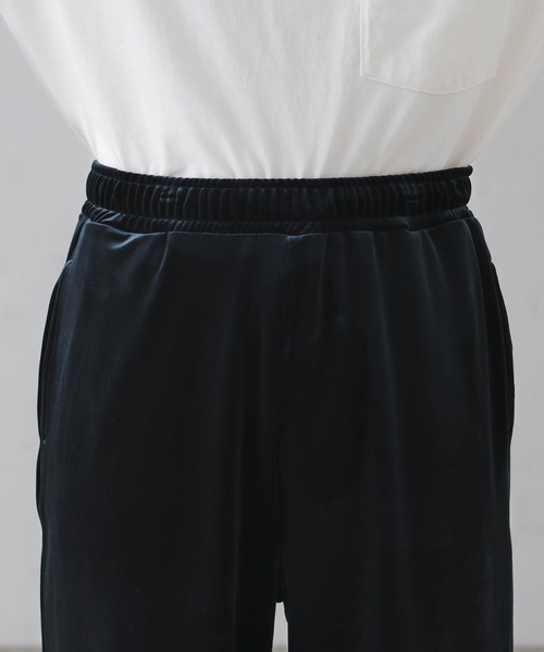 epnok（エプノック）の「ベロアルーズトラックパンツ/Velour Loose Track Pants（その他パンツ・メンズ・ブラウン/ネイビー・MEDIUM/LARGE）」の17枚目の写真