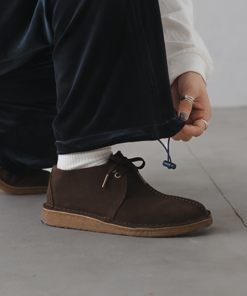 epnok（エプノック）の「ベロアルーズトラックパンツ/Velour Loose Track Pants（その他パンツ・メンズ・ブラウン/ネイビー・MEDIUM/LARGE）」の20枚目の写真