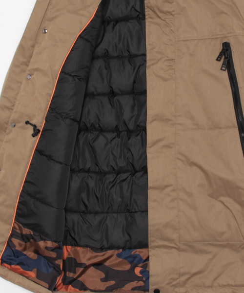 Import & Select(インポートアンドセレクト)の「【SSEINSE】 M51 PARKA TYPE COAT(モッズコート・メンズ・ライトブラウン/ブラック・2/3)」の16枚目の写真