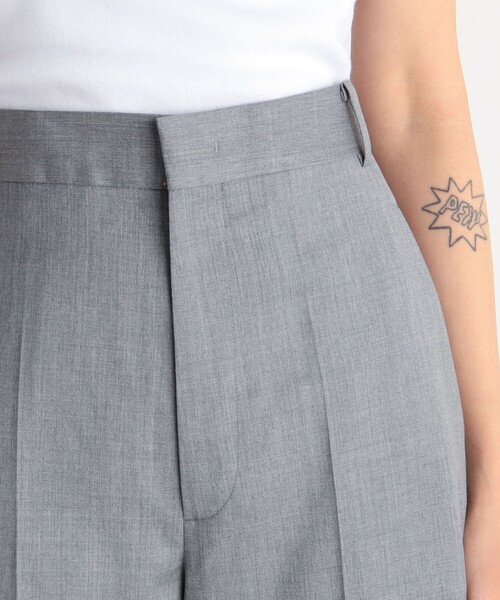 EDITION（エディション）の「ウール ホライゾンツイルスラックス（その他パンツ・レディース・グレー/ブラック・36/34）」の7枚目の写真