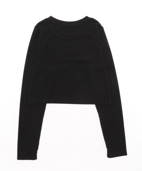 PBLIM（ページボーイリム）の「PAGEBOYLIM/フィンガーホールインナー（Tシャツ/カットソー・レディース・ブラック/レッド/オフホワイト・FREE）」の7枚目の写真