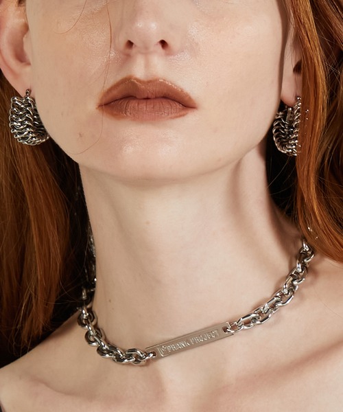 ロゴプレートチョーカー/Logo Plate Choker（チョーカー