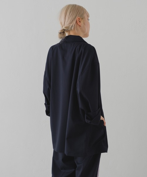 WHIMSIC（ウィムジック）の「【UNISEX/新色追加】3Bテーラードジャケット（テーラードジャケット・メンズ・ネイビー/グレー・FREE）」の5枚目の写真