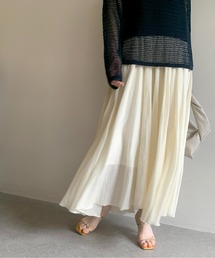 シルクローンスカート