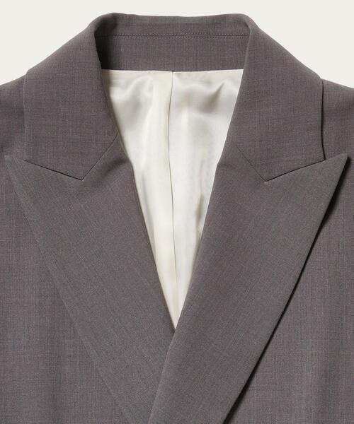 ASTRAET（アストラット）の「＜ASTRAET＞PE/W 6ボタン ピークドラペル