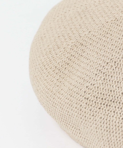 SENSE OF PLACE by URBAN RESEARCH（センスオブプレイスバイアーバンリサーチ）の「サーモベレー（ハンチング/ベレー帽・レディース・アイボリー/ブラック・ONE）」の14枚目の写真