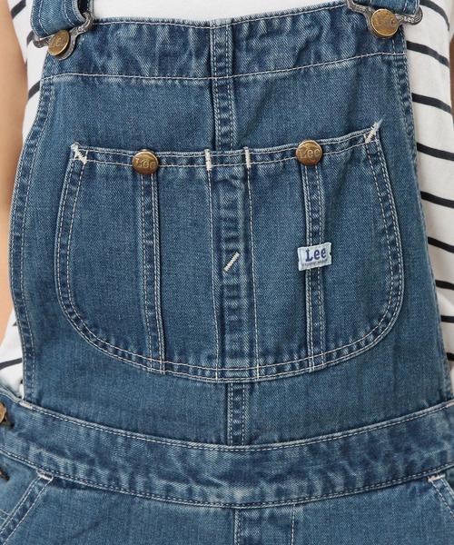 Lee（リー）の「Lee（リー）TRAPERED オーバーオール（サロペット/オーバーオール・レディース・ホワイト/コバルトブルー・SMALL/MEDIUM）」の12枚目の写真
