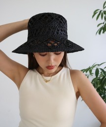 TRUNC | Bohemian Bucket Raffia Hat(キャップ)