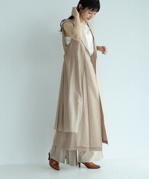 Ray BEAMS | RBS / レイヤード ロング ジレ(ベスト)