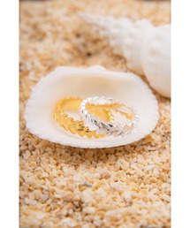 PINKY SHAKE（ピンキーシェイク）の「narrow leaf love ring（リング）」