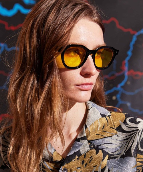 MAISON SPECIAL（メゾンスペシャル）の「【WEB限定】《ユニセックスアイテム》コンビレンズボストンサングラス【MAISON SPECIAL/メゾンスペシャル】（サングラス・メンズ・レッド/ブラウン/イエロー/ホワイト/ブラック/ライトグレー・FREE）」の19枚目の写真