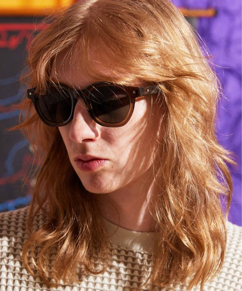 MAISON SPECIAL（メゾンスペシャル）の「【WEB限定】《ユニセックスアイテム》コンビレンズボストンサングラス【MAISON SPECIAL/メゾンスペシャル】（サングラス・メンズ・レッド/ブラウン/イエロー/ホワイト/ブラック/ライトグレー・FREE）」の21枚目の写真