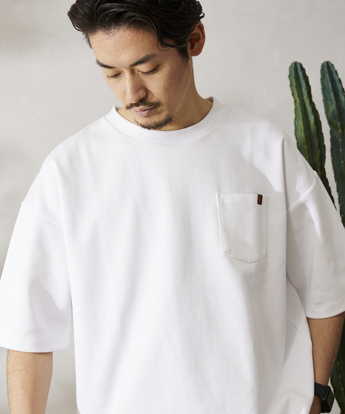 UNIVERSAL OVERALL（ユニバーサルオーバーオール）の「【UNIVERSAL OVERALL / ユニバーサルオーバーオール】別注ポケットTee（Tシャツ/カットソー・メンズ・ホワイト/チャコールグレー/ブラック/ブルー/グリーン・SMALL/MEDIUM/LARGE）」の22枚目の写真