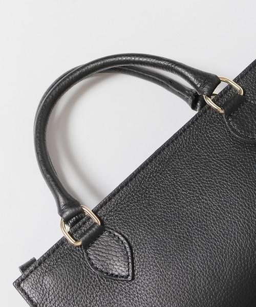 maison-vincent（メゾンヴァンサン）の「Maison Vincent/メゾン ヴァンサン レザーバッグ（ハンドバッグ・レディース・ピンク/アイボリー/ブラック/ブラウン/レモンイエロー・FREE）」の12枚目の写真