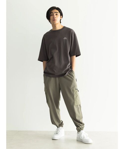 CRAFT STANDARD BOUTIQUE(クラフトスタンダードブティック)の「Than Nothing TEE(Tシャツ/カットソー・レディース・グレイッシュベージュ/オフホワイト/チャコールグレー・M/L/XL)」の13枚目の写真