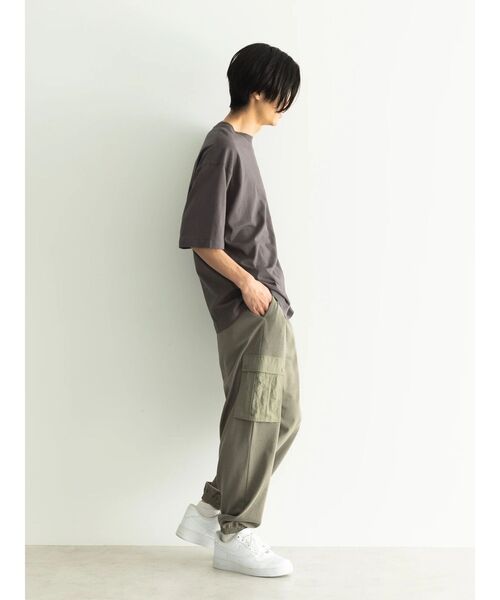 CRAFT STANDARD BOUTIQUE(クラフトスタンダードブティック)の「Than Nothing TEE(Tシャツ/カットソー・レディース・グレイッシュベージュ/オフホワイト/チャコールグレー・M/L/XL)」の15枚目の写真