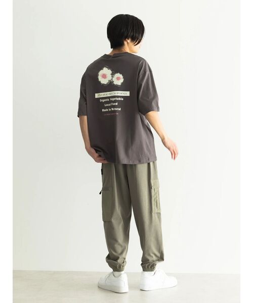 CRAFT STANDARD BOUTIQUE(クラフトスタンダードブティック)の「Than Nothing TEE(Tシャツ/カットソー・レディース・グレイッシュベージュ/オフホワイト/チャコールグレー・M/L/XL)」の17枚目の写真