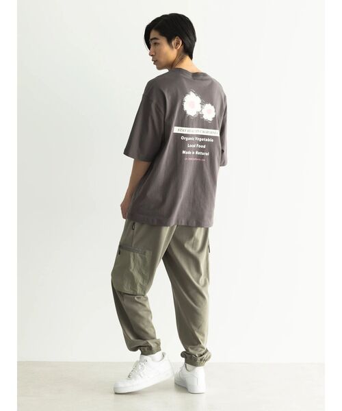 CRAFT STANDARD BOUTIQUE(クラフトスタンダードブティック)の「Than Nothing TEE(Tシャツ/カットソー・レディース・グレイッシュベージュ/オフホワイト/チャコールグレー・M/L/XL)」の21枚目の写真