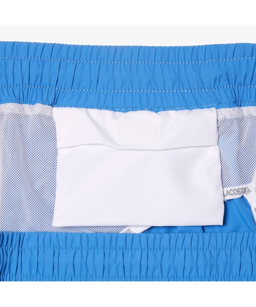 LACOSTE(ラコステ)の「ヴィンテージプリントスイムトランクス(水着・メンズ・ブルー・L/M)」の5枚目の写真