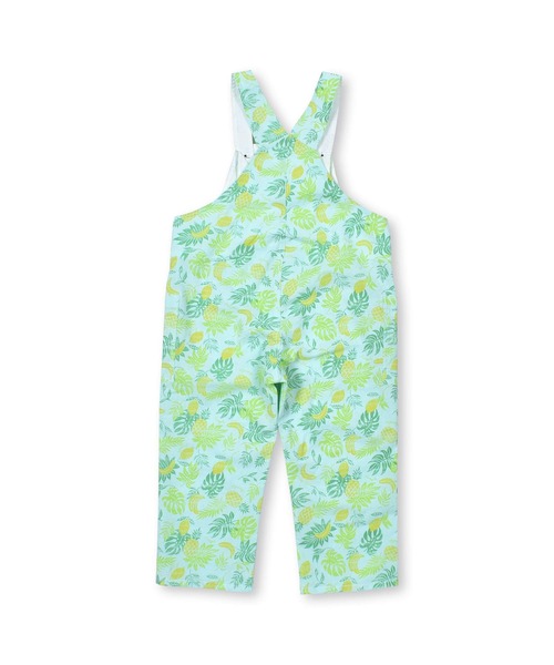 SLAP SLIP（スラップスリップ）の「【お揃い】綿麻フルーツ柄アニマルサファリ柄サロペット(80~120cm)（つなぎ/オールインワン・キッズ・グリーン系その他/ブルー系その他・120/90/80/100/110）」の14枚目の写真