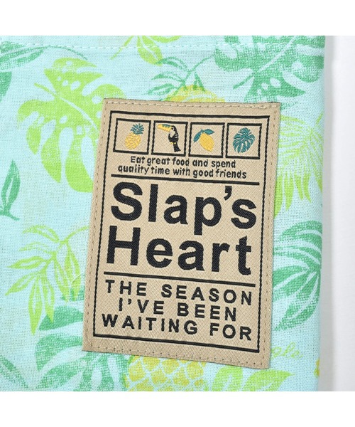 SLAP SLIP（スラップスリップ）の「【お揃い】綿麻フルーツ柄アニマルサファリ柄サロペット(80~120cm)（つなぎ/オールインワン・キッズ・グリーン系その他/ブルー系その他・120/90/80/100/110）」の9枚目の写真