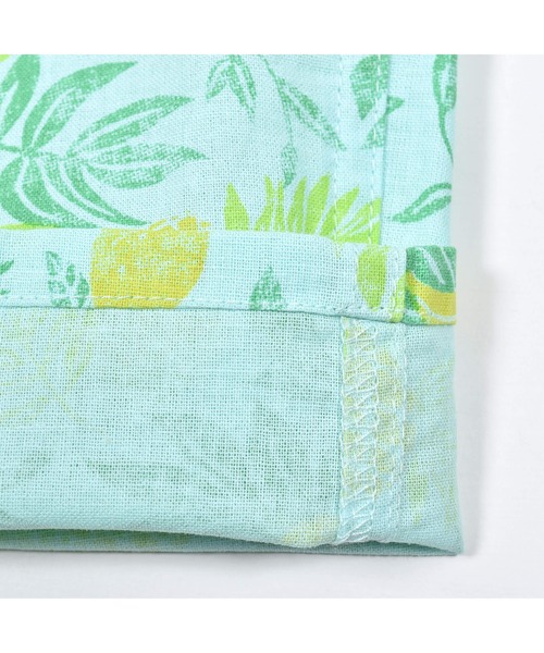 SLAP SLIP（スラップスリップ）の「【お揃い】綿麻フルーツ柄アニマルサファリ柄サロペット(80~120cm)（つなぎ/オールインワン・キッズ・グリーン系その他/ブルー系その他・120/90/80/100/110）」の6枚目の写真