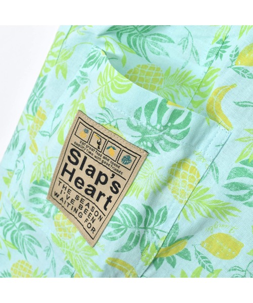 SLAP SLIP（スラップスリップ）の「【お揃い】綿麻フルーツ柄アニマルサファリ柄サロペット(80~120cm)（つなぎ/オールインワン・キッズ・グリーン系その他/ブルー系その他・120/90/80/100/110）」の22枚目の写真