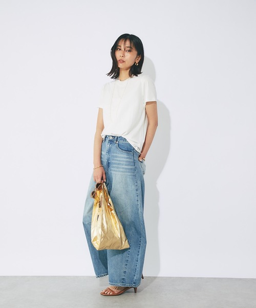 RIVE DROITE(リヴドロワ)の「BAGGU(バグゥ)/BABY BAGGUメタリック(エコバッグ/サブバッグ・レディース・シルバー/ゴールド・FREE)」の4枚目の写真