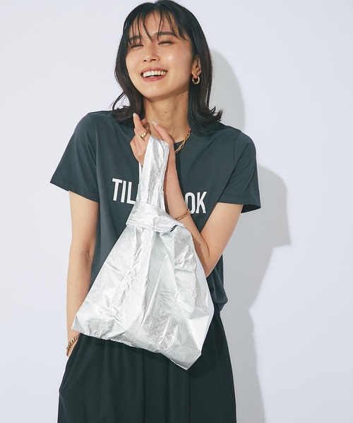 RIVE DROITE(リヴドロワ)の「BAGGU(バグゥ)/BABY BAGGUメタリック(エコバッグ/サブバッグ・レディース・シルバー/ゴールド・FREE)」の5枚目の写真