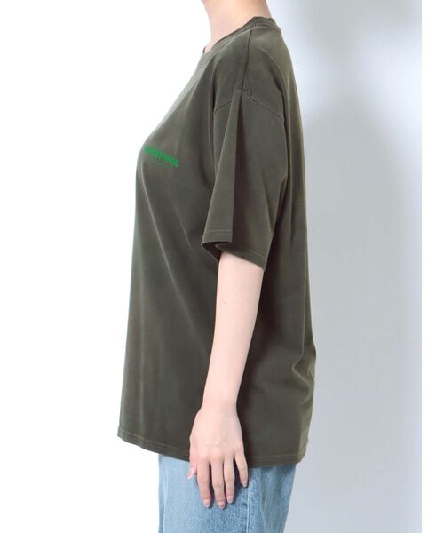 Ungrid（アングリッド）の「ヴィンテージウォッシュカラーTee（Tシャツ/カットソー・レディース・オレンジ/ブルー/ピンク/チャコールグレー・FREE）」の16枚目の写真