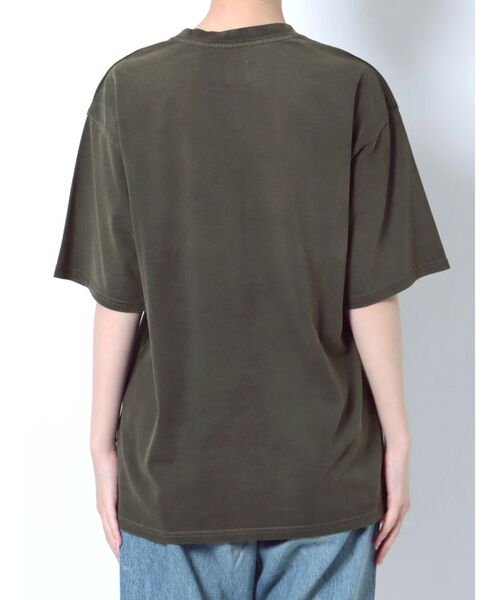 Ungrid（アングリッド）の「ヴィンテージウォッシュカラーTee（Tシャツ/カットソー・レディース・オレンジ/ブルー/ピンク/チャコールグレー・FREE）」の10枚目の写真