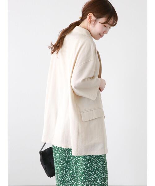 ehka sopo（エヘカソポ）の「ダブルブレスト半袖ジャケット