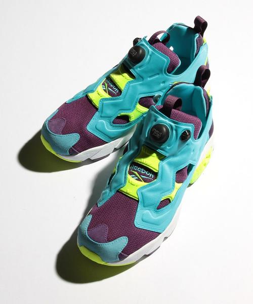 Reebok（リーボック）の「＜Reebok＞ INSTA PUMP FURY OG/スニーカー（スニーカー・メンズ・ライトブルー/パープル/ピンク/ダークグレー・27cm/26.5cm/26cm/27.5cm）」の3枚目の写真