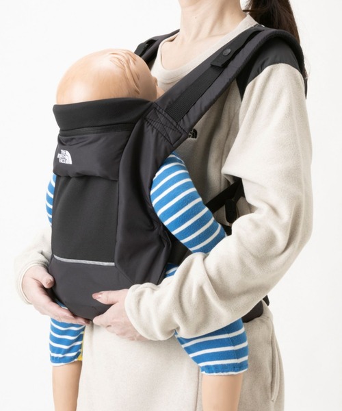 THE NORTH FACE(ザノースフェイス)の「THE NORTH FACE Baby Compact Carrier NMB82300(抱っこ紐/ベルトカバー/スリング・レディース・ブラック・FREE)」の1枚目の写真