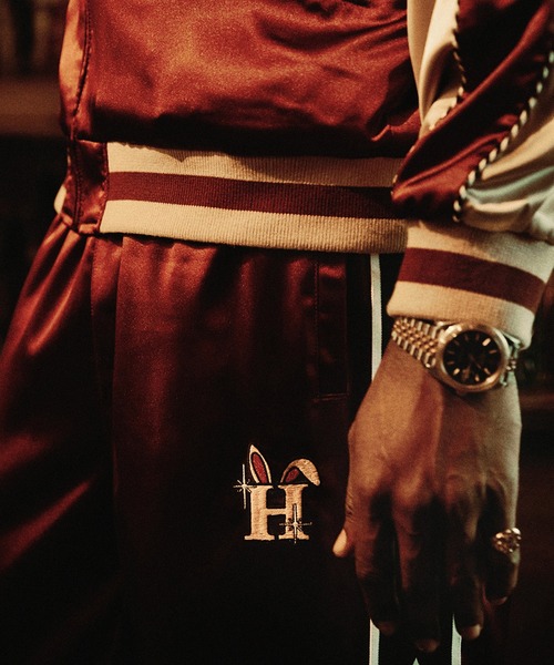HUF（ハフ）の「HUF X FREDDIE GIBBS TRACK PANT / HUF コラボ