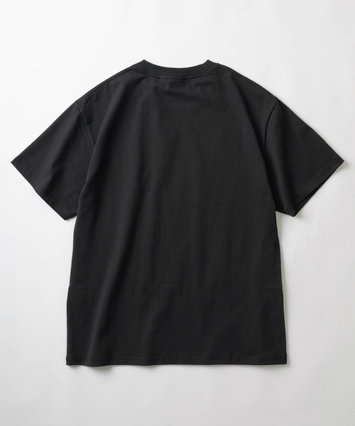 Gramicci（グラミチ）の「【GRAMICCI/グラミチ】DANCING MAN ブランドロゴプリント 半袖Tシャツ/クルーネックTシャツ（Tシャツ/カットソー・メンズ・ブラック/ホワイト/グレイッシュブルー・L/M）」の5枚目の写真