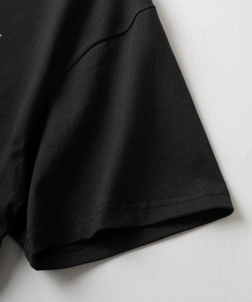 Gramicci（グラミチ）の「【GRAMICCI/グラミチ】DANCING MAN ブランドロゴプリント 半袖Tシャツ/クルーネックTシャツ（Tシャツ/カットソー・メンズ・ブラック/ホワイト/グレイッシュブルー・L/M）」の9枚目の写真