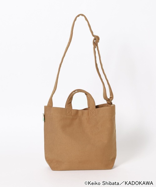 niko and...（ニコアンド）の「【パンどろぼう】コラボ2WAYトートバッグ【web限定販売】（トートバッグ・レディース・アイボリー/ブラウン・0）」の5枚目の写真