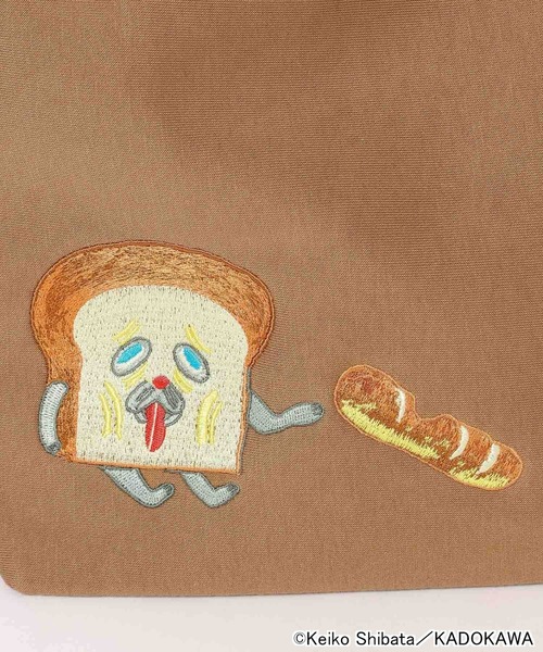 niko and...（ニコアンド）の「【パンどろぼう】コラボ2WAYトートバッグ【web限定販売】（トートバッグ・レディース・アイボリー/ブラウン・0）」の15枚目の写真