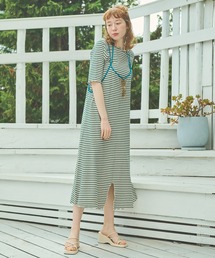 Crisp | ボーダーバイカラーキャミワンピース(ワンピース)