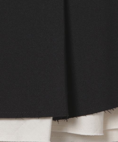 JEANASIS（ジーナシス）の「プリーツミニスカート/973211（スカート・レディース・ブラック/グレー・SMALL/MEDIUM）」の4枚目の写真