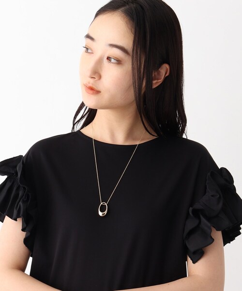 OPAQUE.CLIP（オペークドットクリップ）の「◆メタルモチーフワントップネックレス（ネックレス・レディース・シルバー/ゴールド・00）」の5枚目の写真