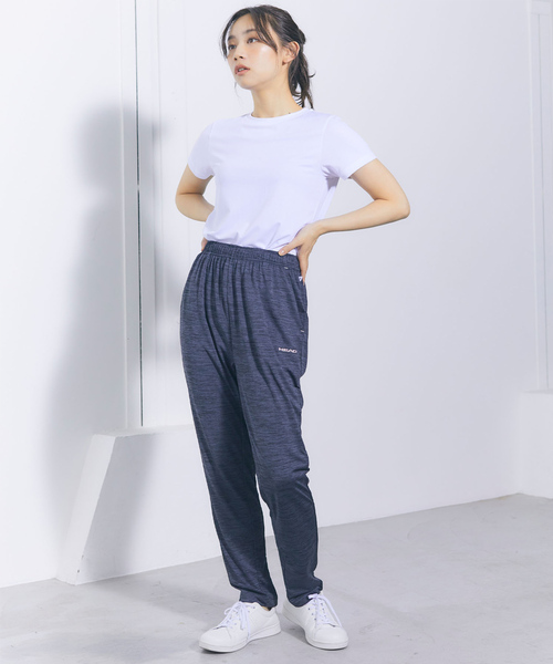 cross marche(クロスマルシェ)の「【HEAD】吸水速乾・UV対策 テーパードフィットパンツ(ヘッド)(その他パンツ・レディース・ネイビー/ブラック/パープル/チャコールグレー・L/M/LL)」の10枚目の写真