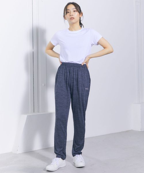 cross marche(クロスマルシェ)の「【HEAD】吸水速乾・UV対策 テーパードフィットパンツ(ヘッド)(その他パンツ・レディース・ネイビー/ブラック/パープル/チャコールグレー・L/M/LL)」の19枚目の写真